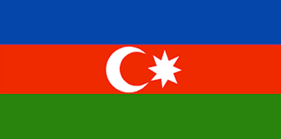 Azerbaijian Flag