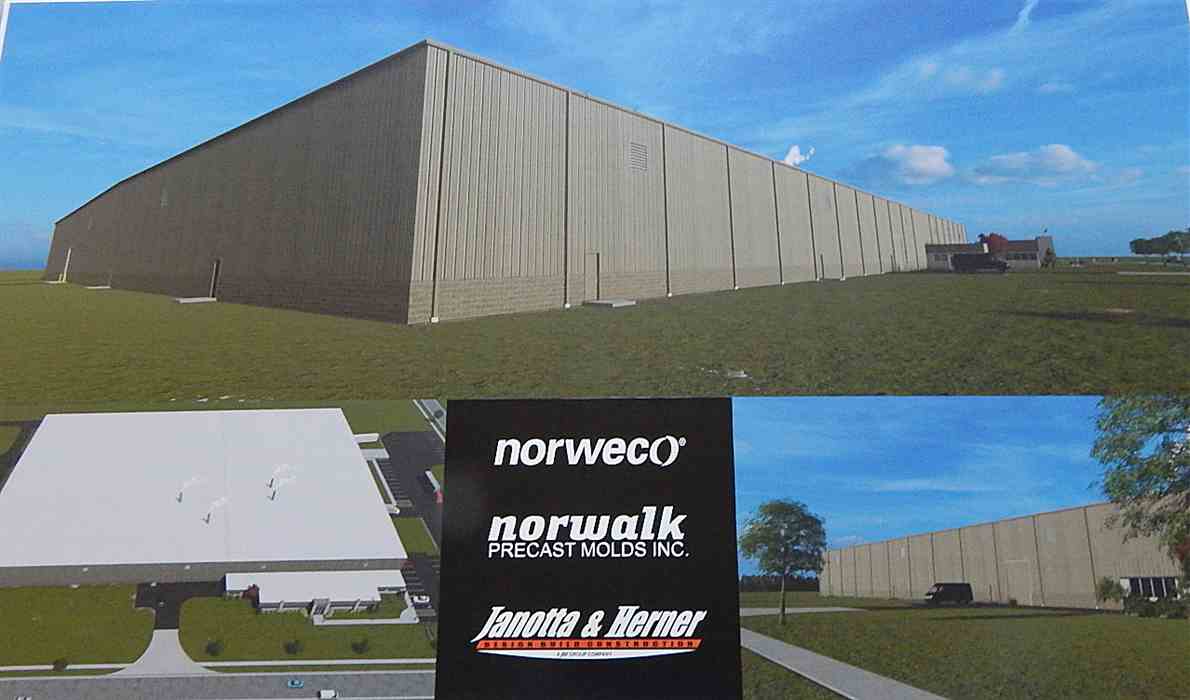 Groundbreaking at Norweco and Norwalk Precast Molds