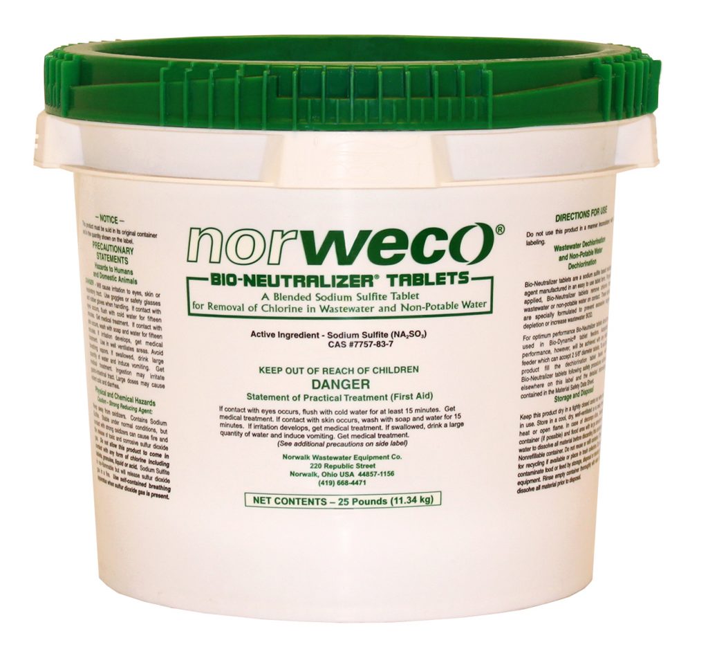 BioNeutralizer® Norweco Dechlorination Tablets
